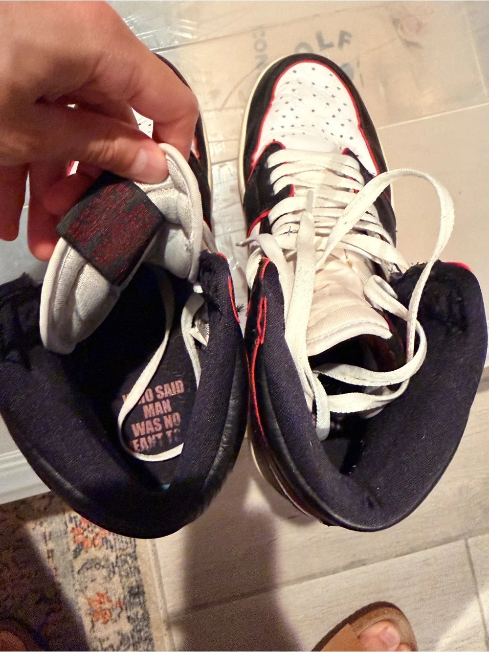 Jordan Air Jordan 1 High White Black Red